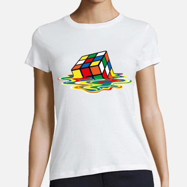 Cubo friki derretido
