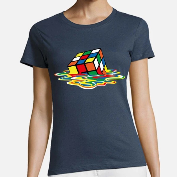 Cubo friki derretido