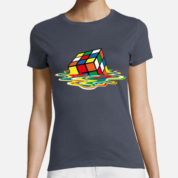 Cubo friki derretido