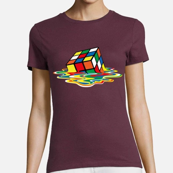 Cubo friki derretido