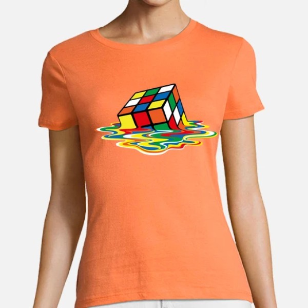 Cubo friki derretido