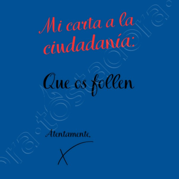 carta a la ciudadania