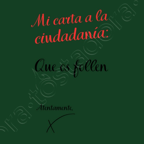 carta a la ciudadania