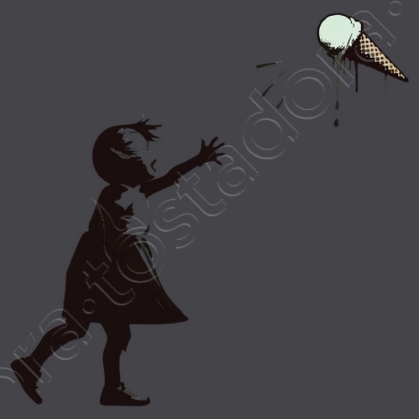 Girl with ice-cream
