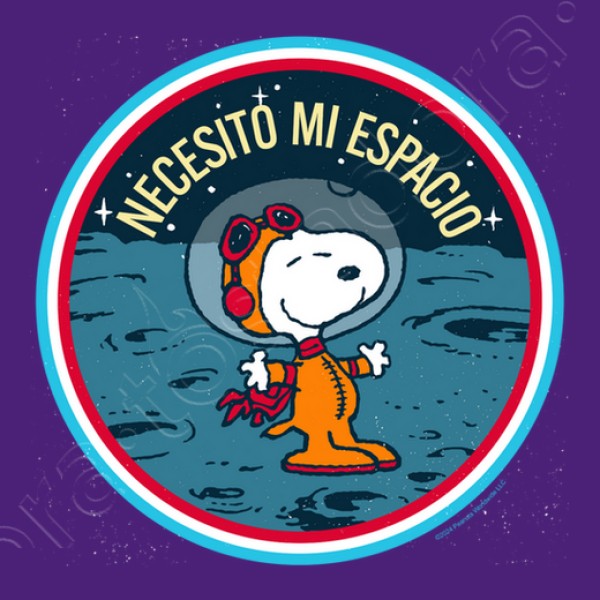 Snoopy Necesito mi espacio
