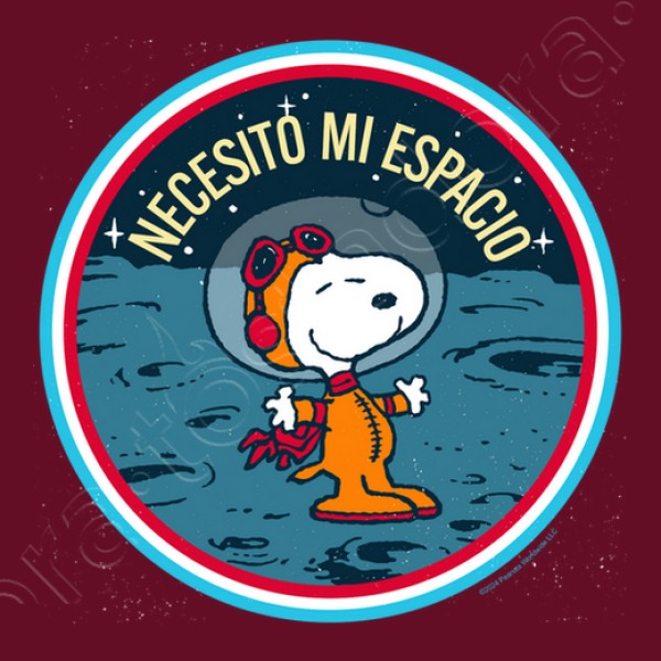 Snoopy Necesito mi espacio