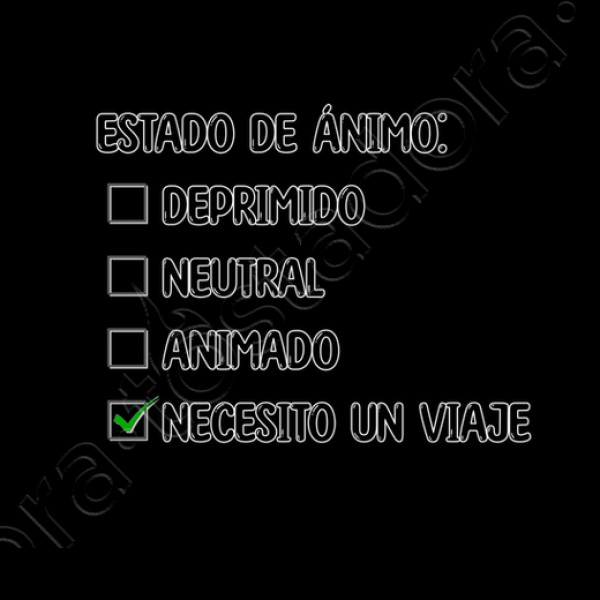 Necesito un viaje - fondo claro