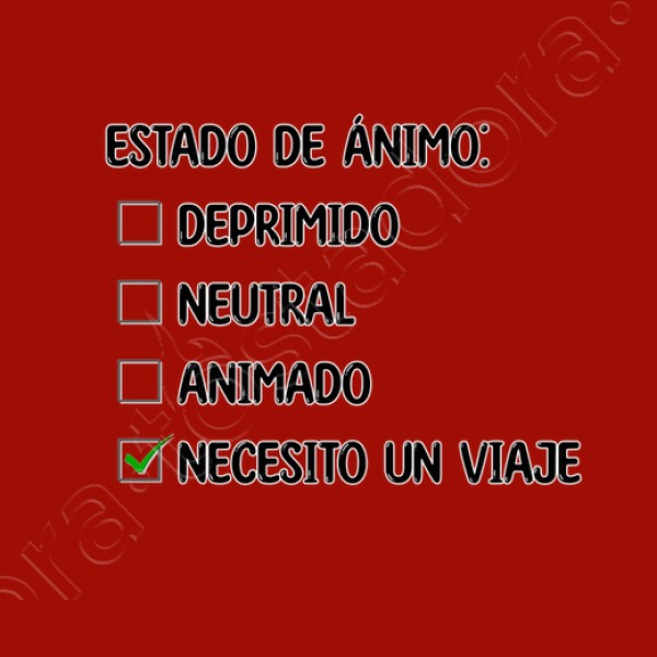 Necesito un viaje - fondo claro