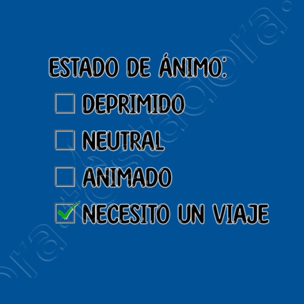 Necesito un viaje - fondo claro