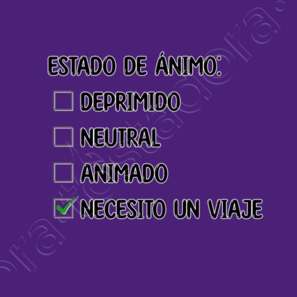 Necesito un viaje - fondo claro