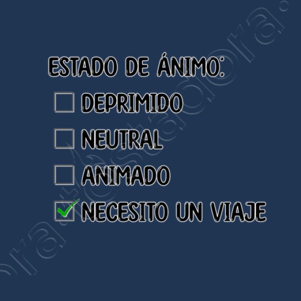 Necesito un viaje - fondo claro