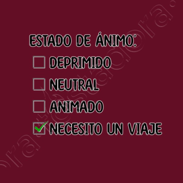 Necesito un viaje - fondo claro