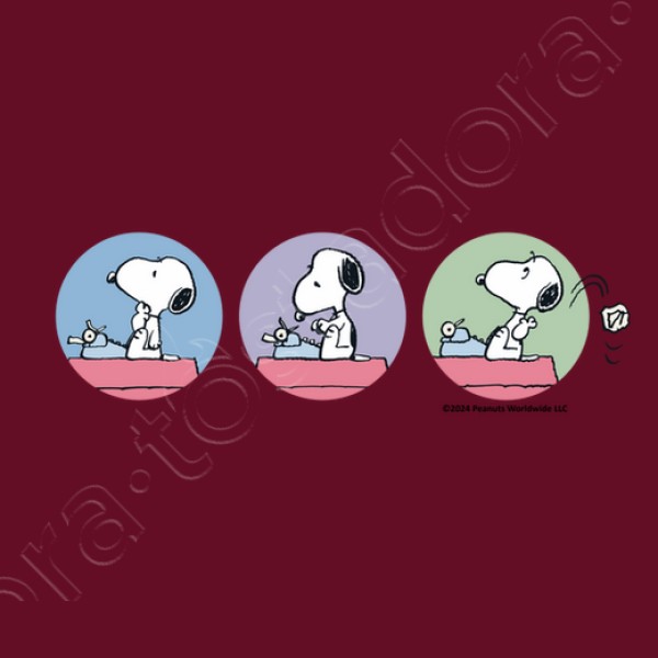 Snoopy maquina de escribir