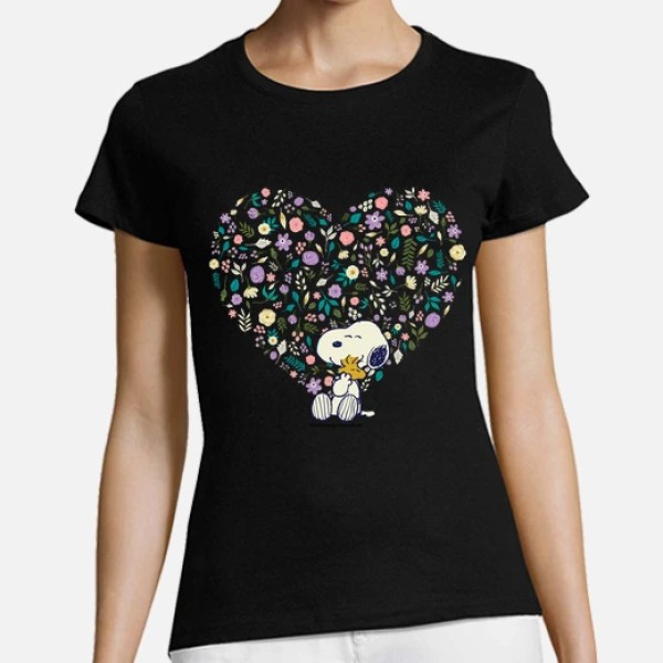 Snoopy Woodstock hearts