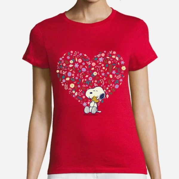 Snoopy Woodstock hearts