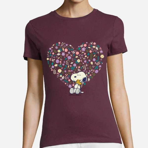 Snoopy Woodstock hearts