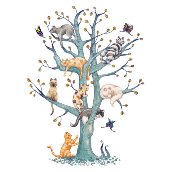 The tree of cat life