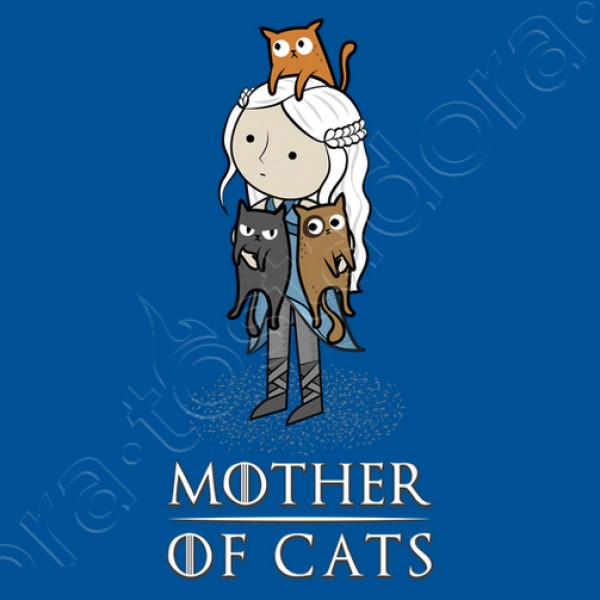 mother of cats - madre de gatos - broma