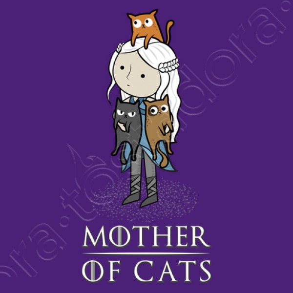 mother of cats - madre de gatos - broma