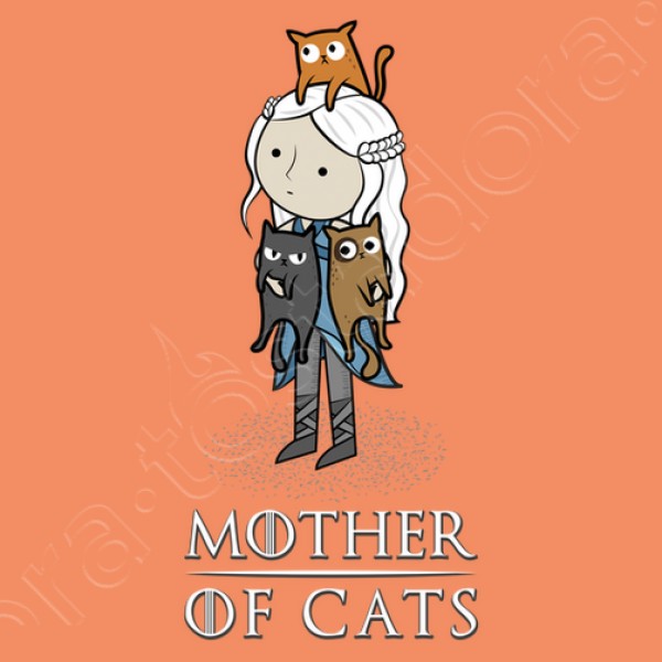 mother of cats - madre de gatos - broma