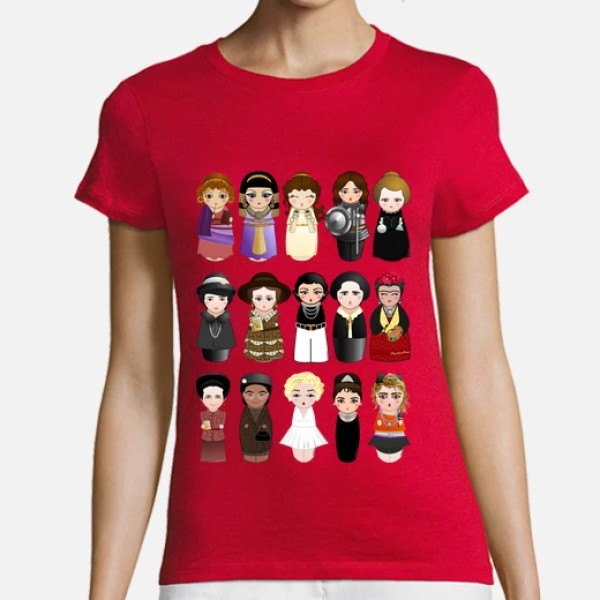 Kokeshis Mujeres en la Historia 2.0