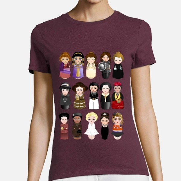 Kokeshis Mujeres en la Historia 2.0