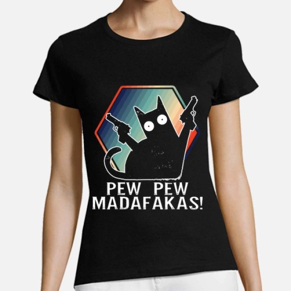 Pew Pew Madafakas gato gracioso