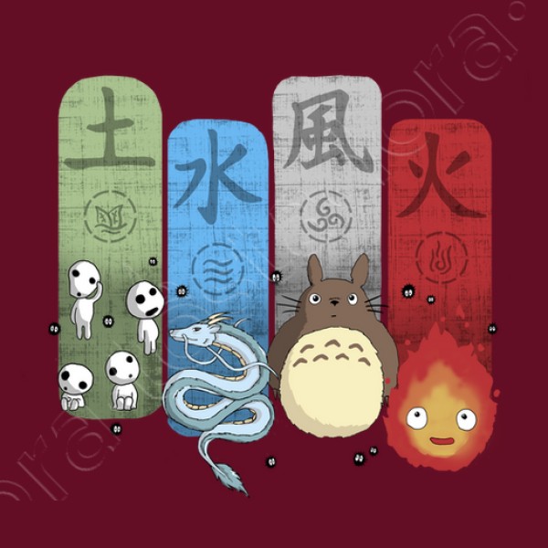 Ghibli Elemental Charms
