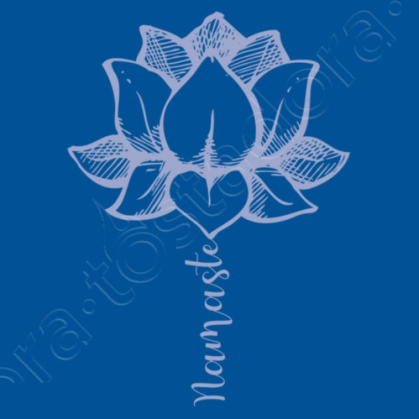 Camiseta deporte mujer Yoga lotus how to meditate namaste lotus
