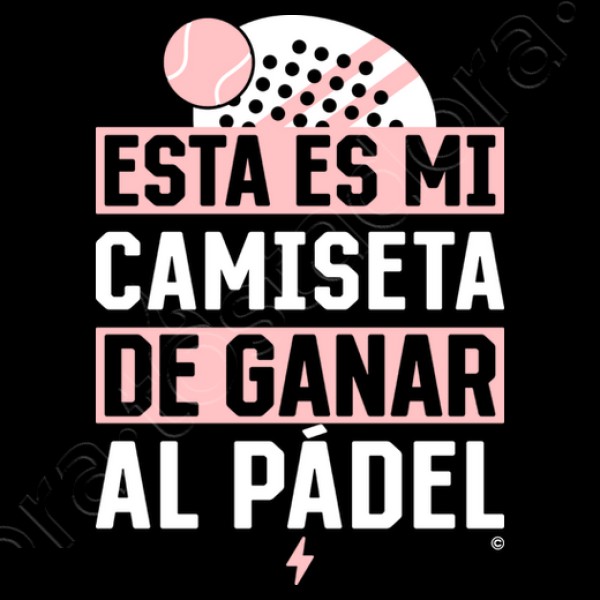 Mi camiseta de ganar al pu00e1del