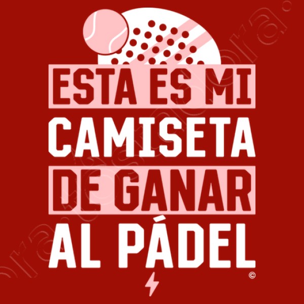 Mi camiseta de ganar al pu00e1del