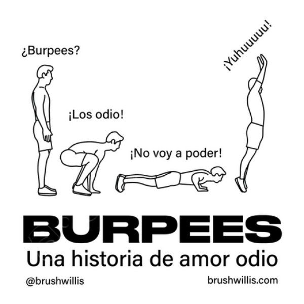 Burpees amor odio