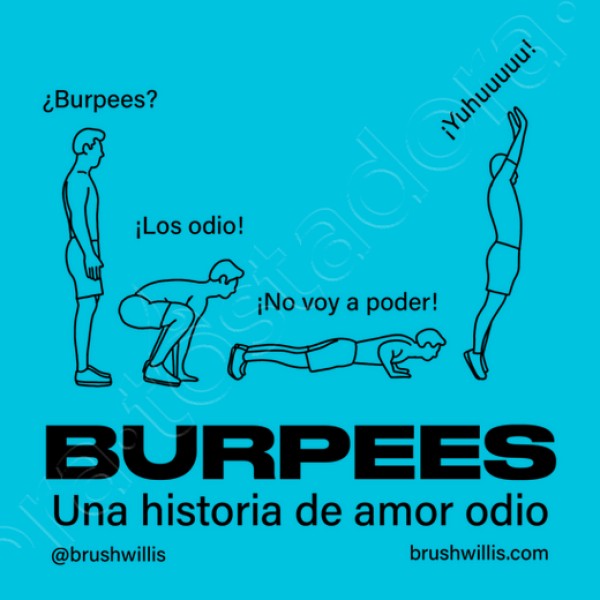 Burpees amor odio