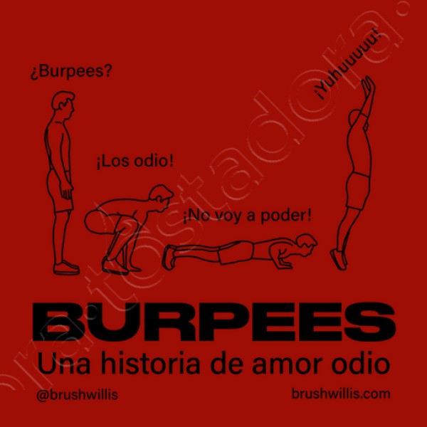 Burpees amor odio