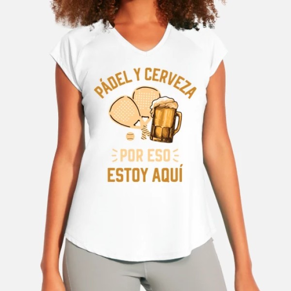 padel y cerveza jugador de padel
