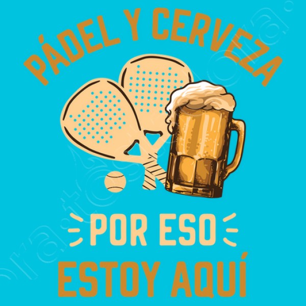 padel y cerveza jugador de padel