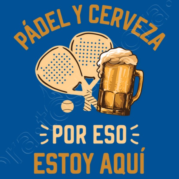 padel y cerveza jugador de padel