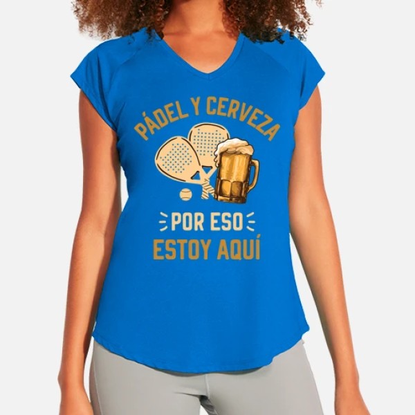 padel y cerveza jugador de padel