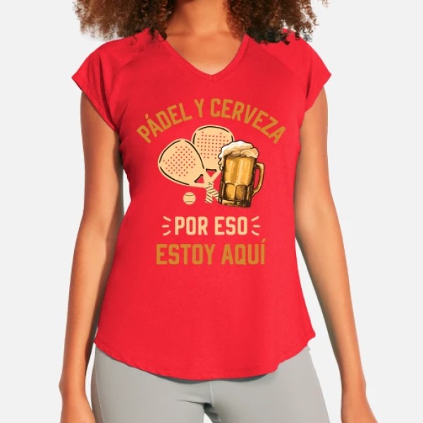 padel y cerveza jugador de padel