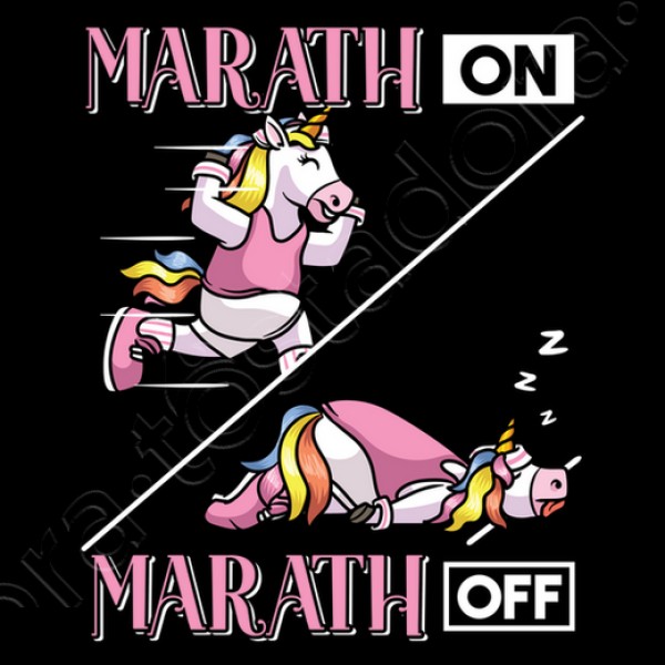 corredor de maratu00f3n maratonista unicorn