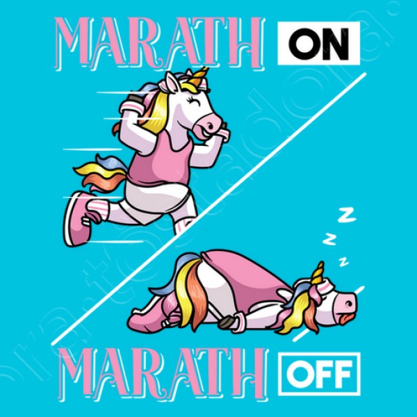 corredor de maratu00f3n maratonista unicorn