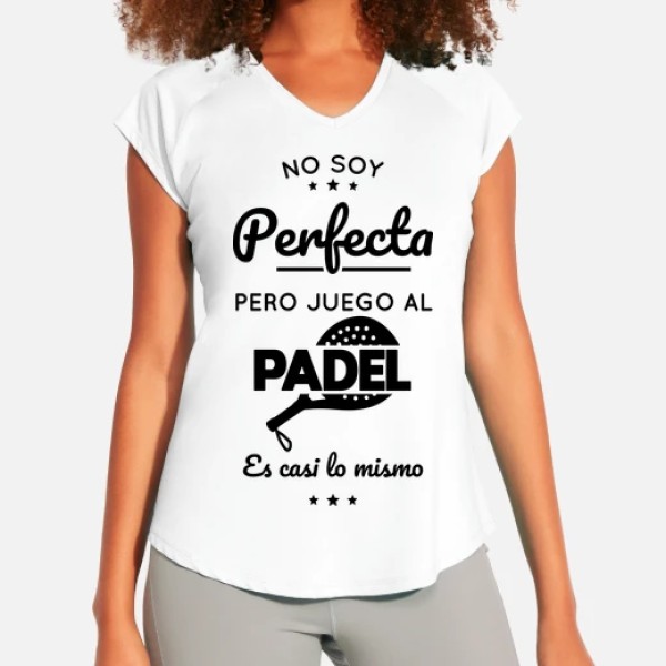 No soy perfecta pero juego al padel