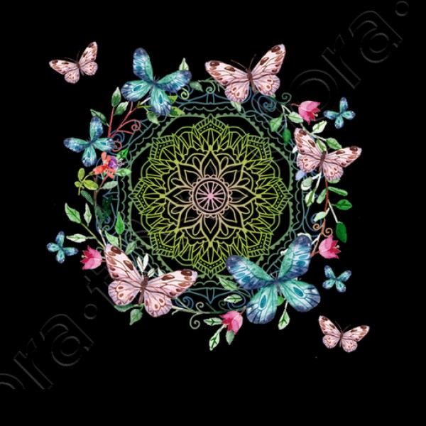 Mandala butterfly