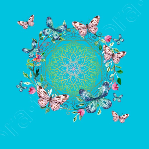 Mandala butterfly
