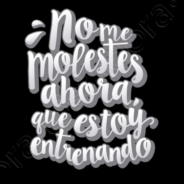 No molestes