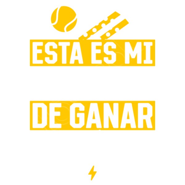 Mi camiseta de ganar al pu00e1del