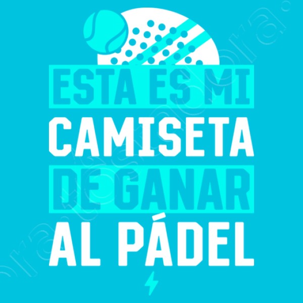 Mi camiseta de ganar al pu00e1del