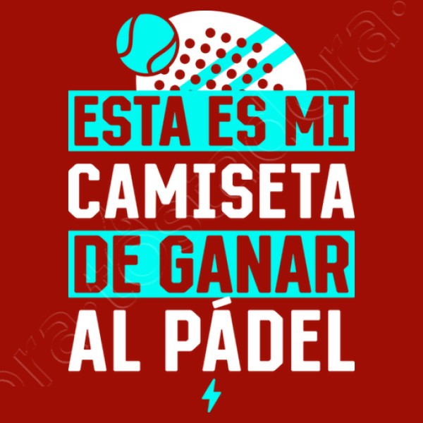 Mi camiseta de ganar al pu00e1del