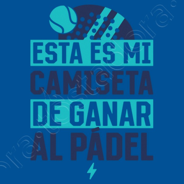 Mi camiseta de ganar al pu00e1del