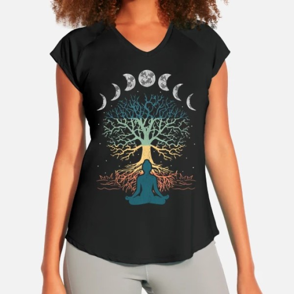 u00c1rbol De La Vida Yoga Fases Lunares Meditaciu00f3n Espiritual Zen Budismo
